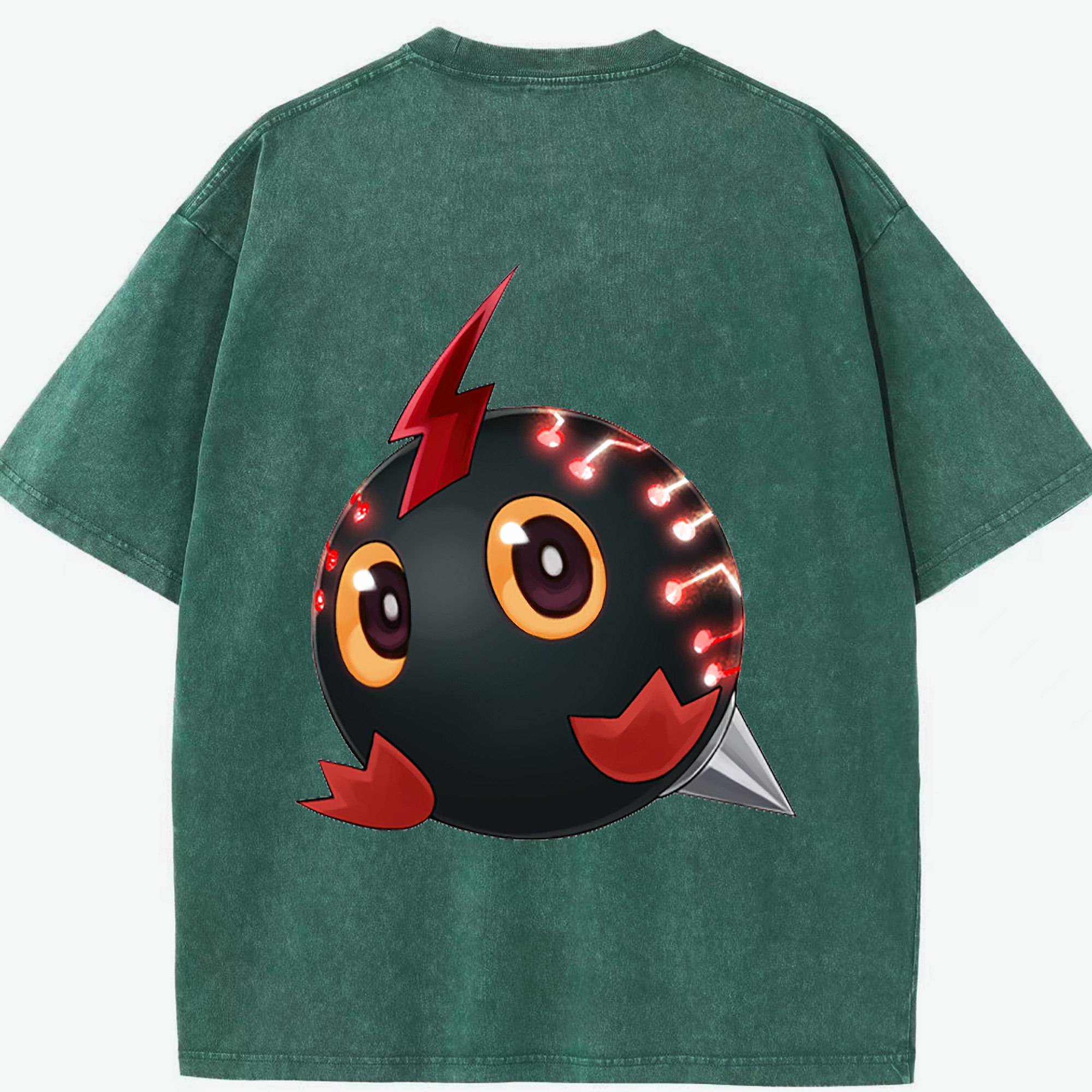 （画像用） 遊☆戯☆王 Yu-Gi-Oh! 綿100% ヴィンテージ風 半袖Tシャツ（背面プリント）